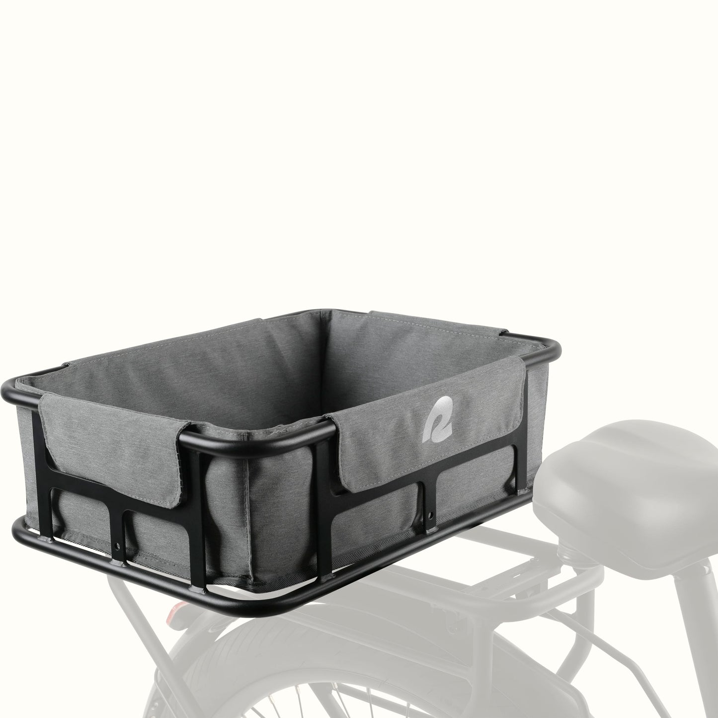 EverythingBin Rear Rack EBike Basket and Basket Liner | Retrospec