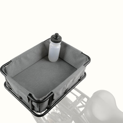 EverythingBin Rear Rack EBike Basket and Basket Liner | Retrospec
