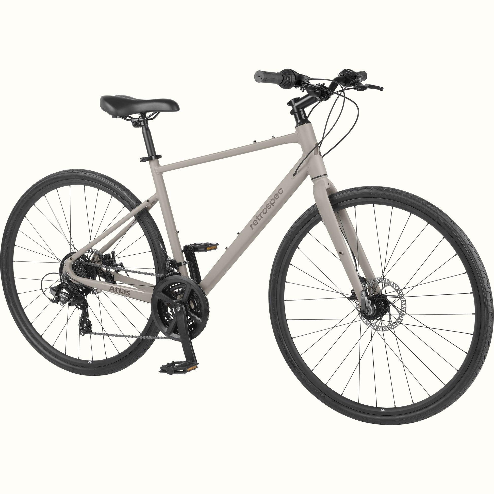 Atlas Fitness Hybrid Bike - 21 Speed | Retrospec