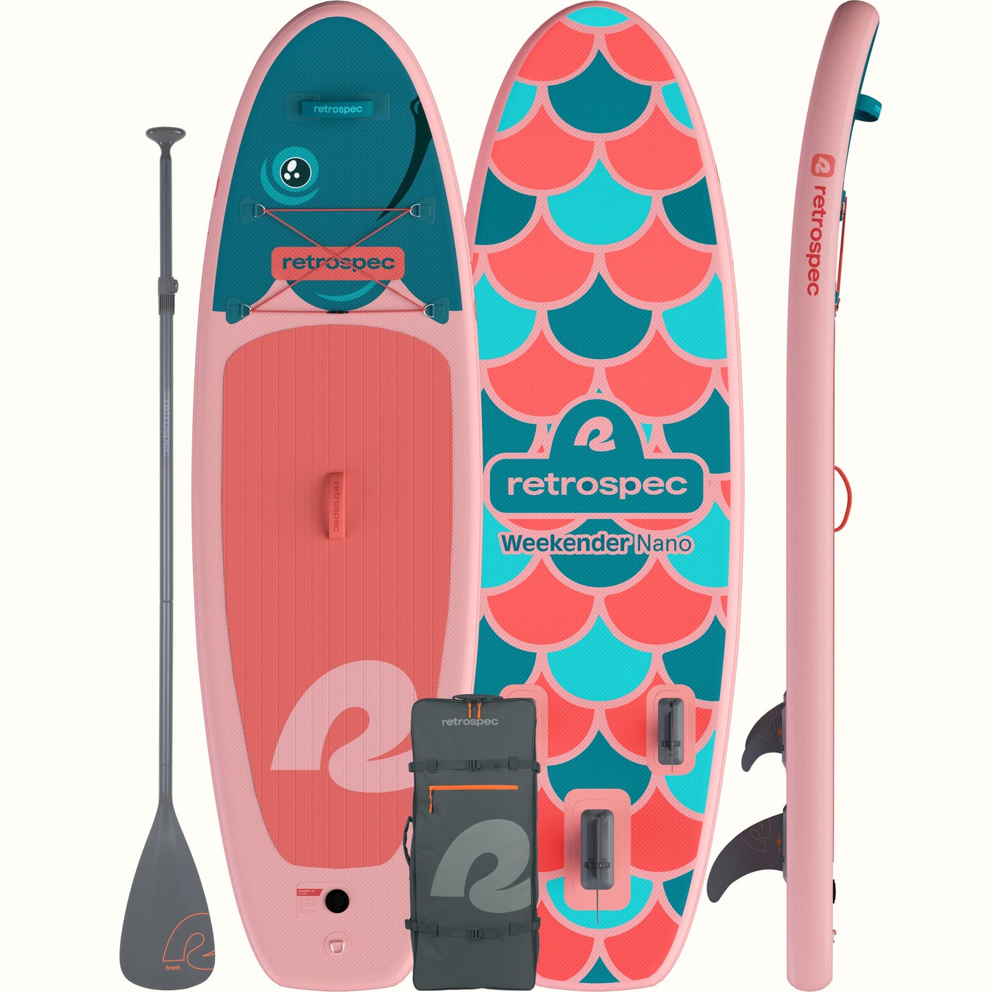 Weekender Nano Kids Inflatable Stand Up Paddle Board 8’6" | Retrospec