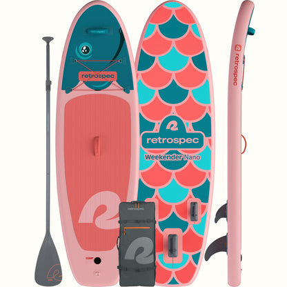 Weekender Nano Kids Inflatable Stand Up Paddle Board 8’6" | Retrospec