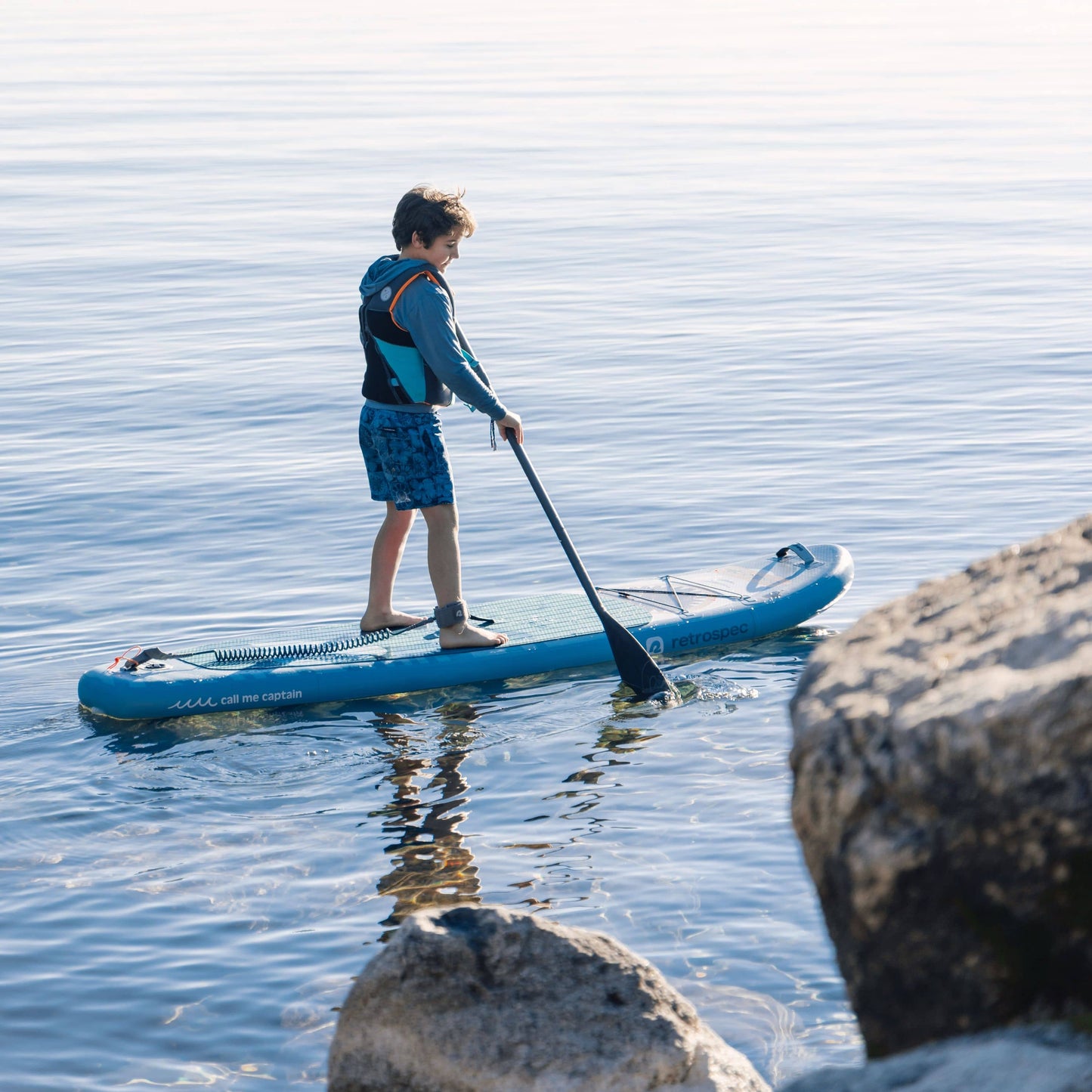 Weekender Nano Kids Inflatable Stand Up Paddle Board 8’6" | Retrospec