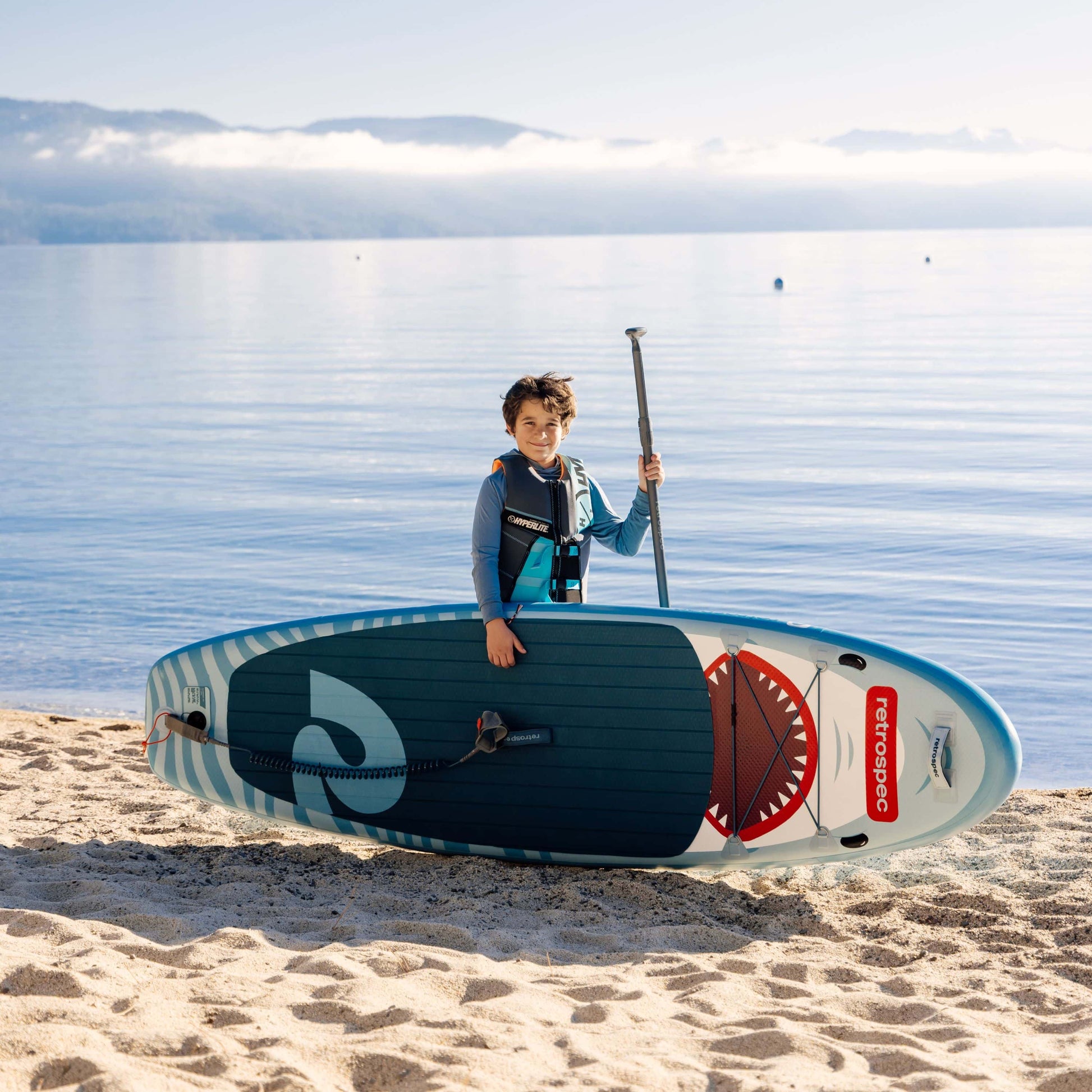 Weekender Nano Kids Inflatable Stand Up Paddle Board 8’6" | Retrospec