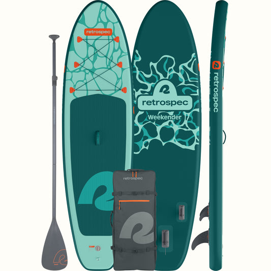 Weekender Inflatable Stand Up Paddle Board 10’6” | Retrospec
