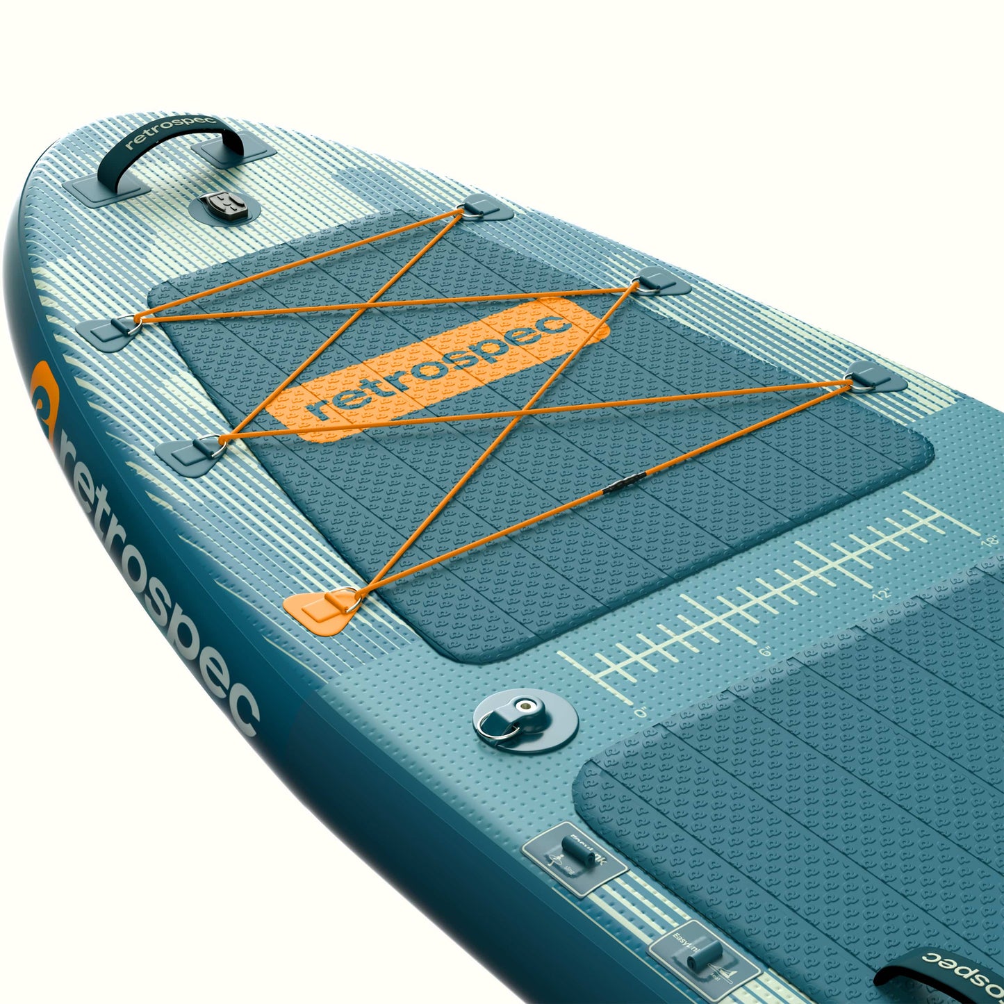 June Inflatable Fishing Paddle Board Kayak Hybrid 11’6” | Retrospec