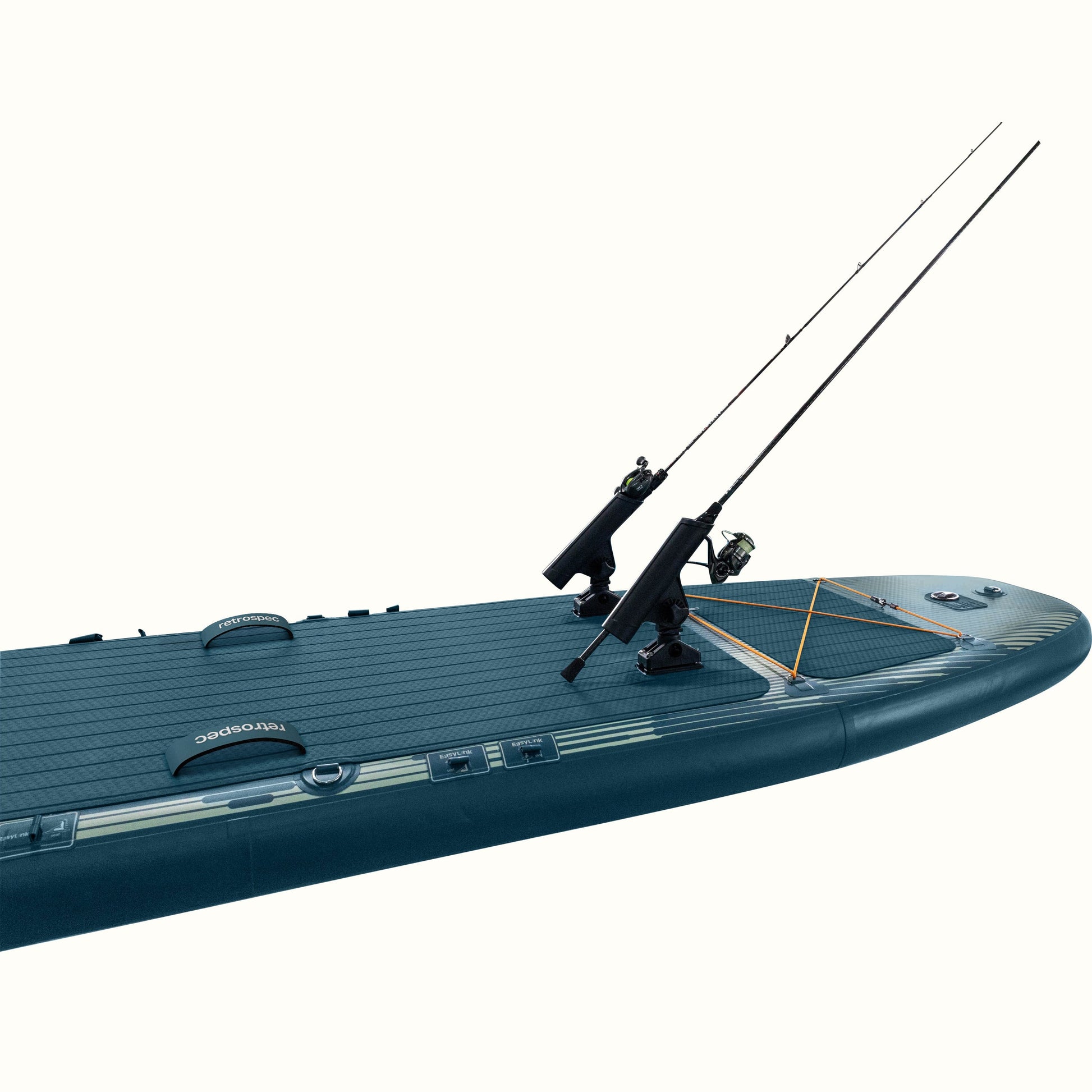 June Inflatable Fishing Paddle Board Kayak Hybrid 11’6” | Retrospec