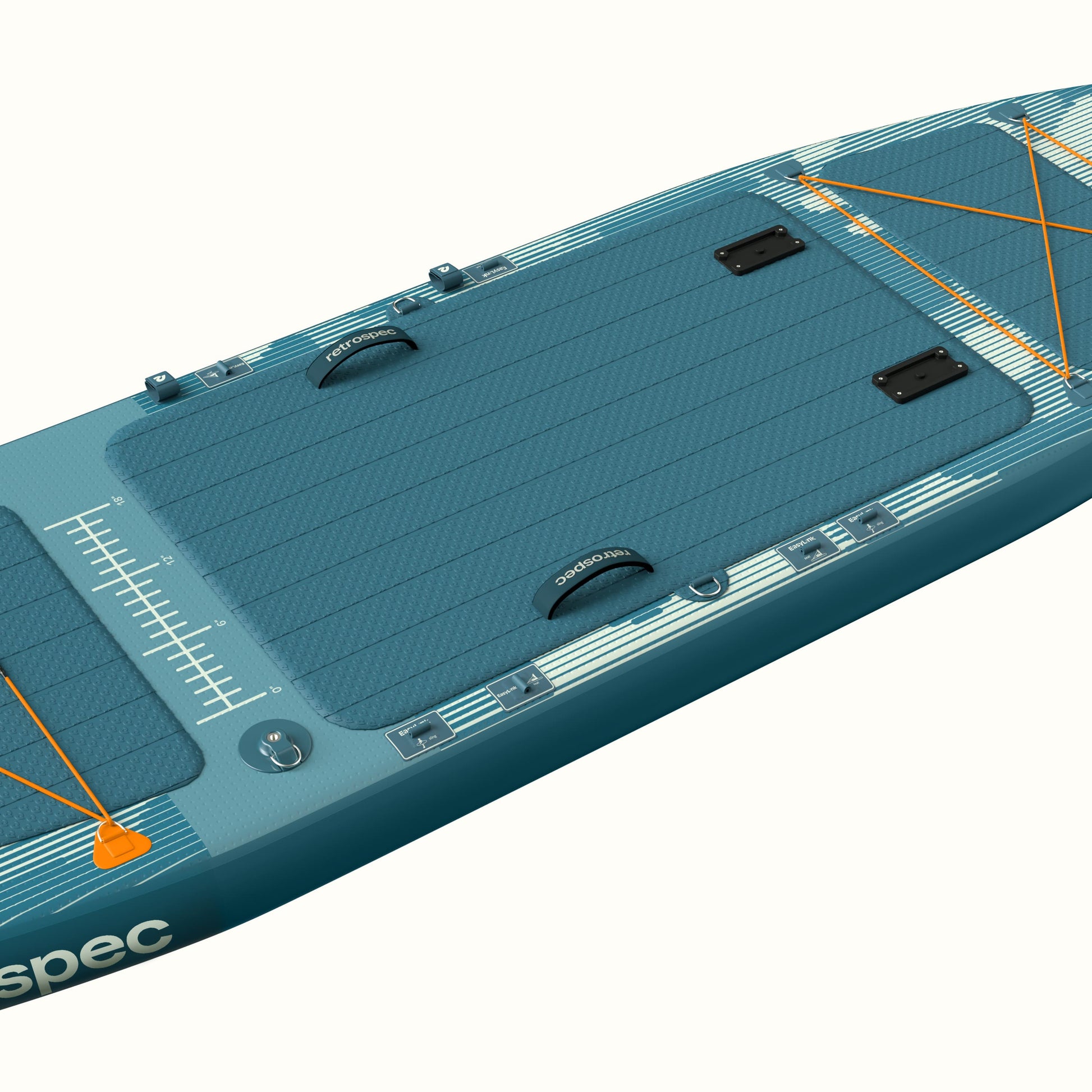 June Inflatable Fishing Paddle Board Kayak Hybrid 11’6” | Retrospec