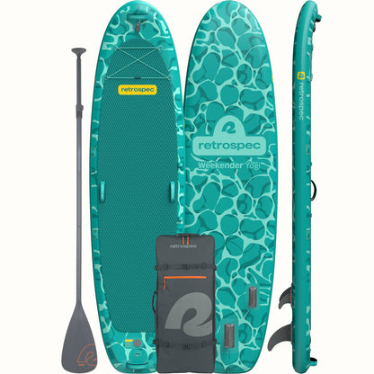 Weekender Yogi 10'8" Inflatable Stand Up Paddle Board | Retrospec