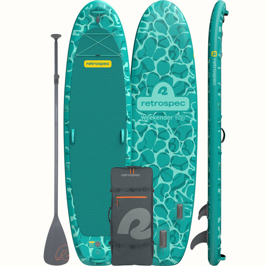 Weekender Yogi 10'8" Inflatable Stand Up Paddle Board | Retrospec