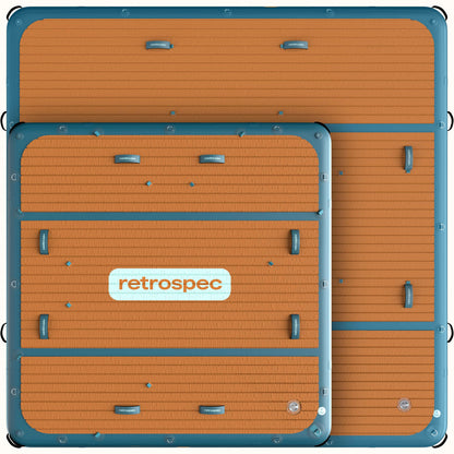 Siesta Dock XL Inflatable Platform 10' | Retrospec