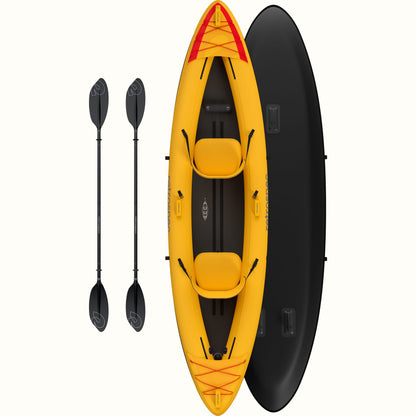 Coaster Inflatable Kayak - Tandem | Retrospec