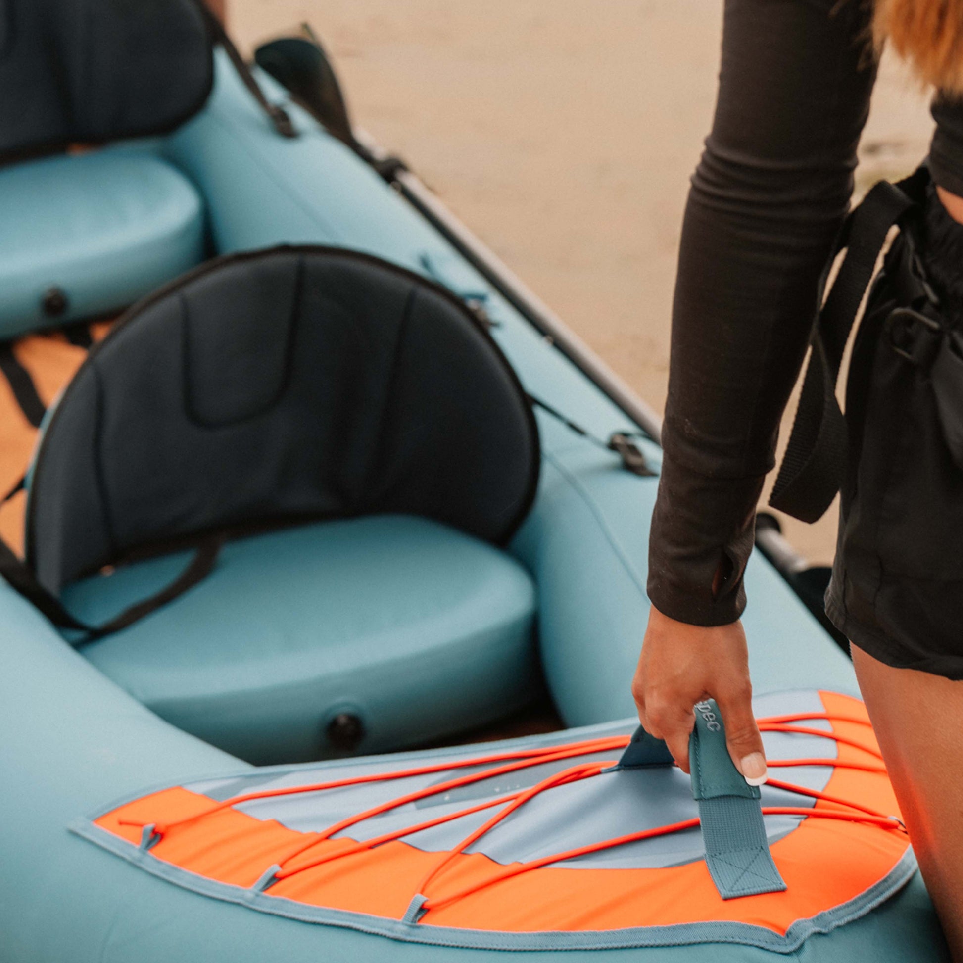 Coaster Inflatable Kayak - Tandem | Retrospec