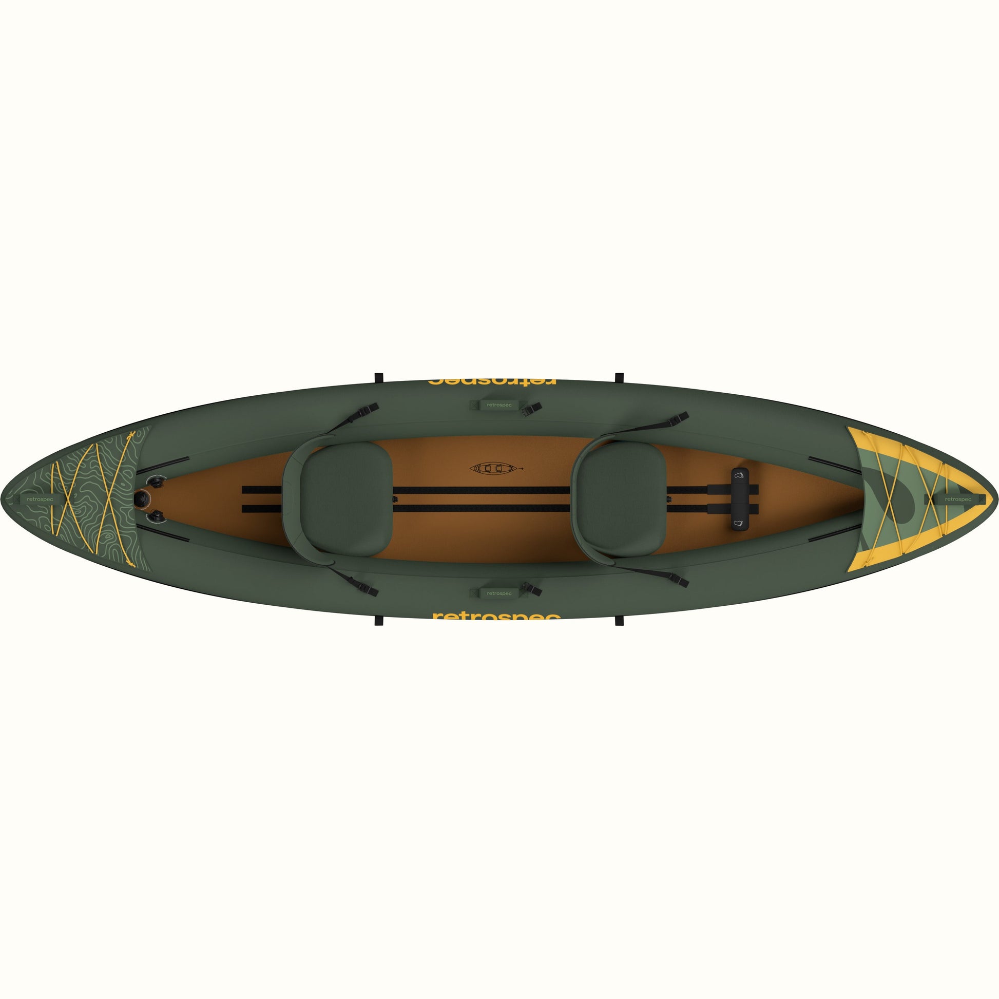 Coaster Inflatable Kayak - Tandem | Retrospec