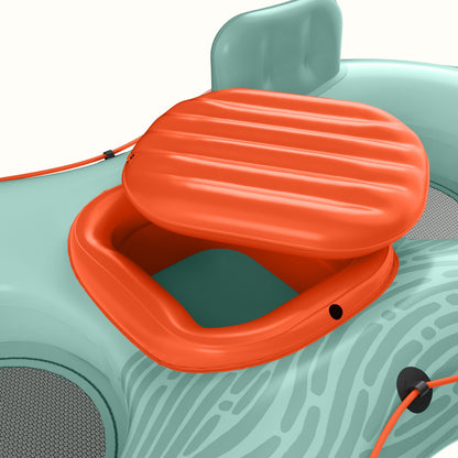 Siesta Float Double Inflatable River Tube 90” | Retrospec