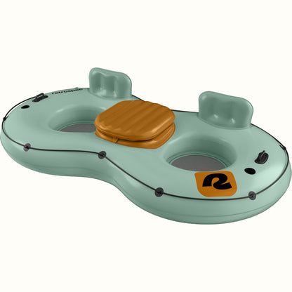 Siesta Float Double Inflatable River Tube 90” | Retrospec