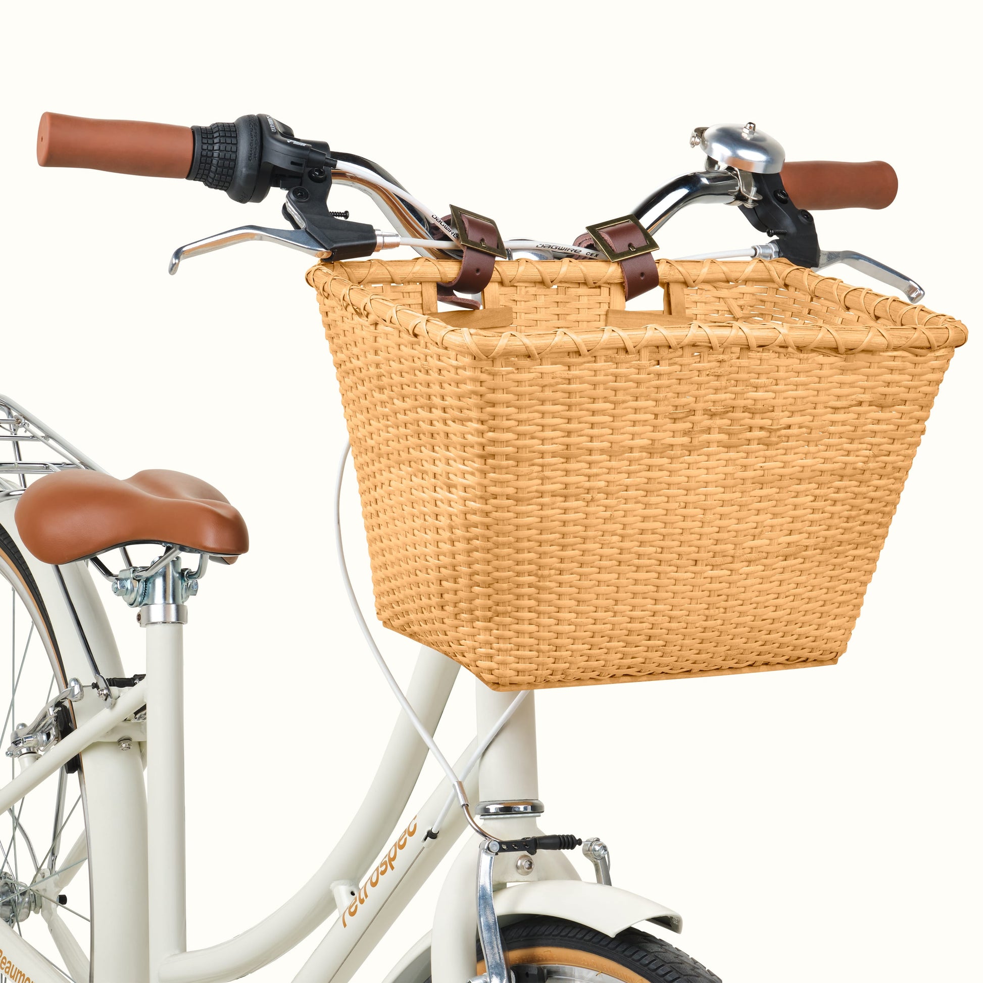 Toto Handwoven Cane Bike Basket | Retrospec