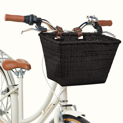 Toto Handwoven Cane Bike Basket | Retrospec