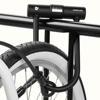 Lookout U-Lock Bike Lock With Cable - 14mm | Retrospec