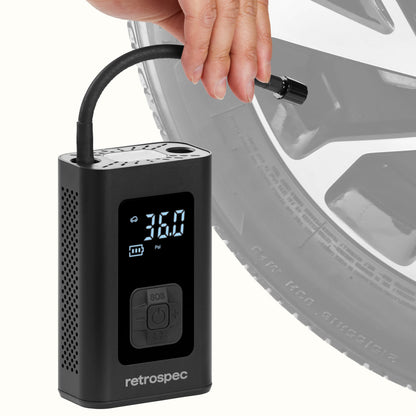Aer Portable Air Compressor | Retrospec