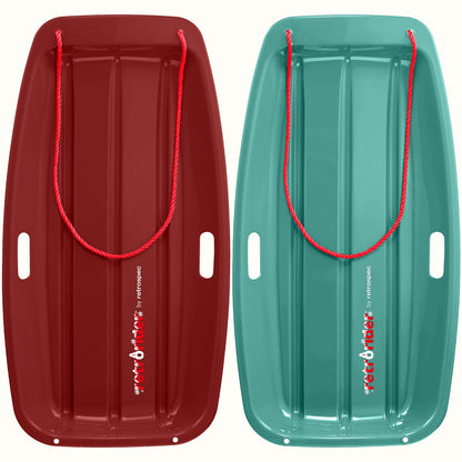 Retrorider Toboggan Snow Sled - 35”/48” | Retrospec