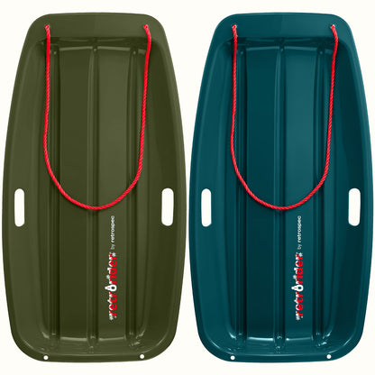 Retrorider Toboggan Snow Sled - 35”/48” | Retrospec
