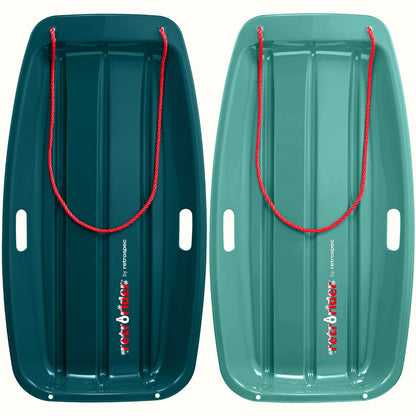 Retrorider Toboggan Snow Sled - 35”/48” | Retrospec