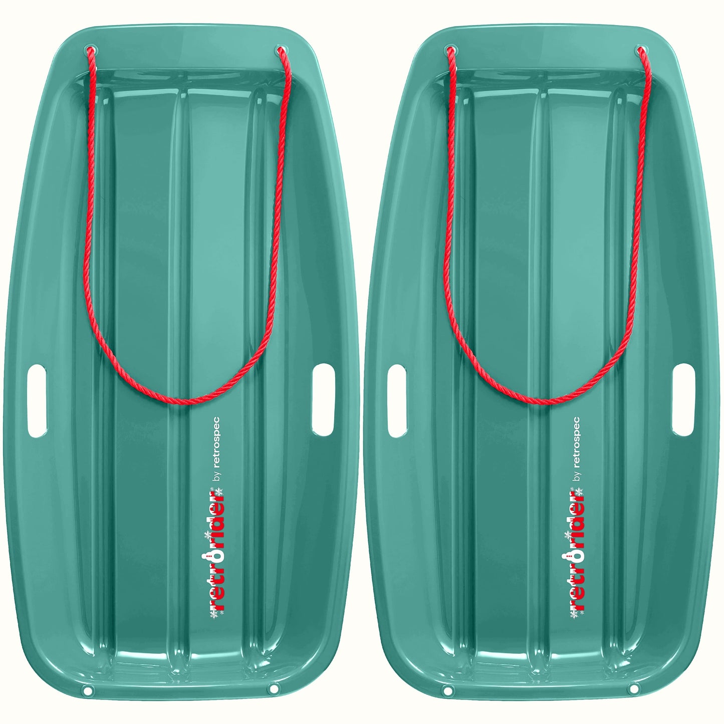 Retrorider Toboggan Snow Sled - 35”/48” | Retrospec