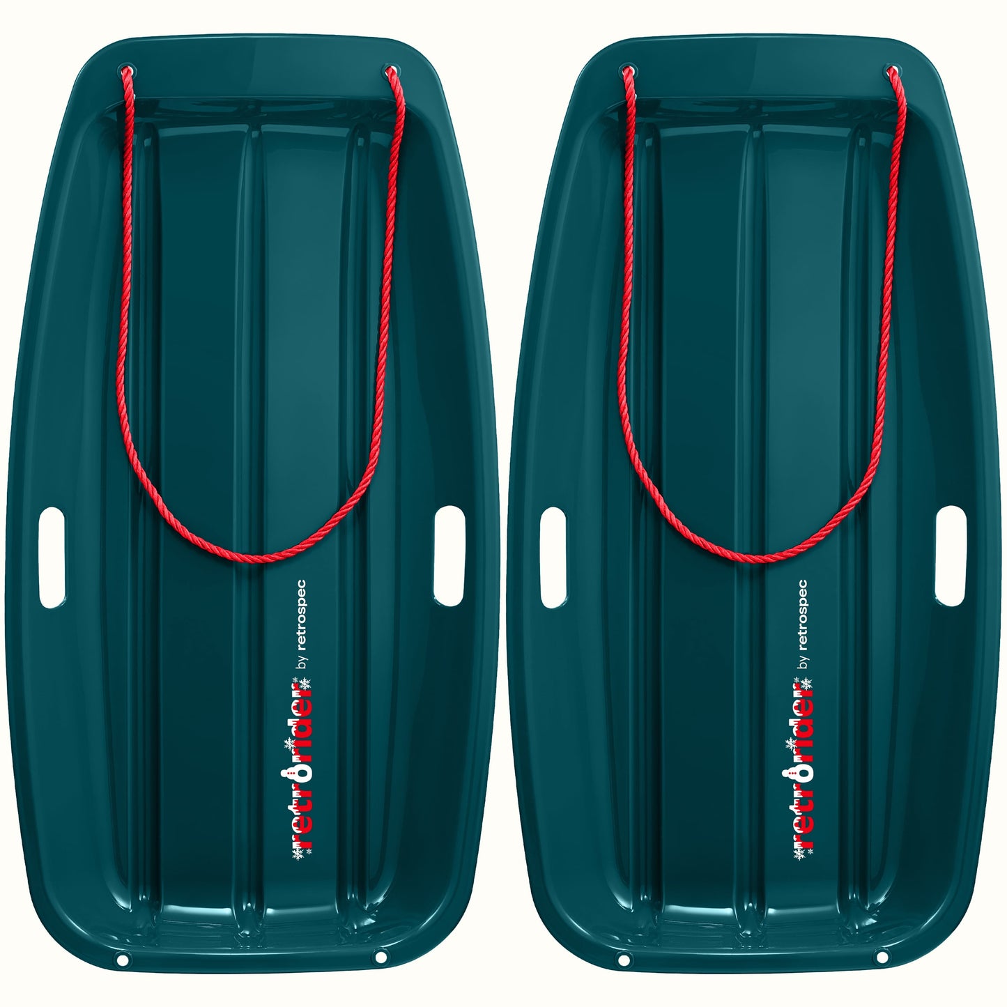 Retrorider Toboggan Snow Sled - 35”/48” | Retrospec