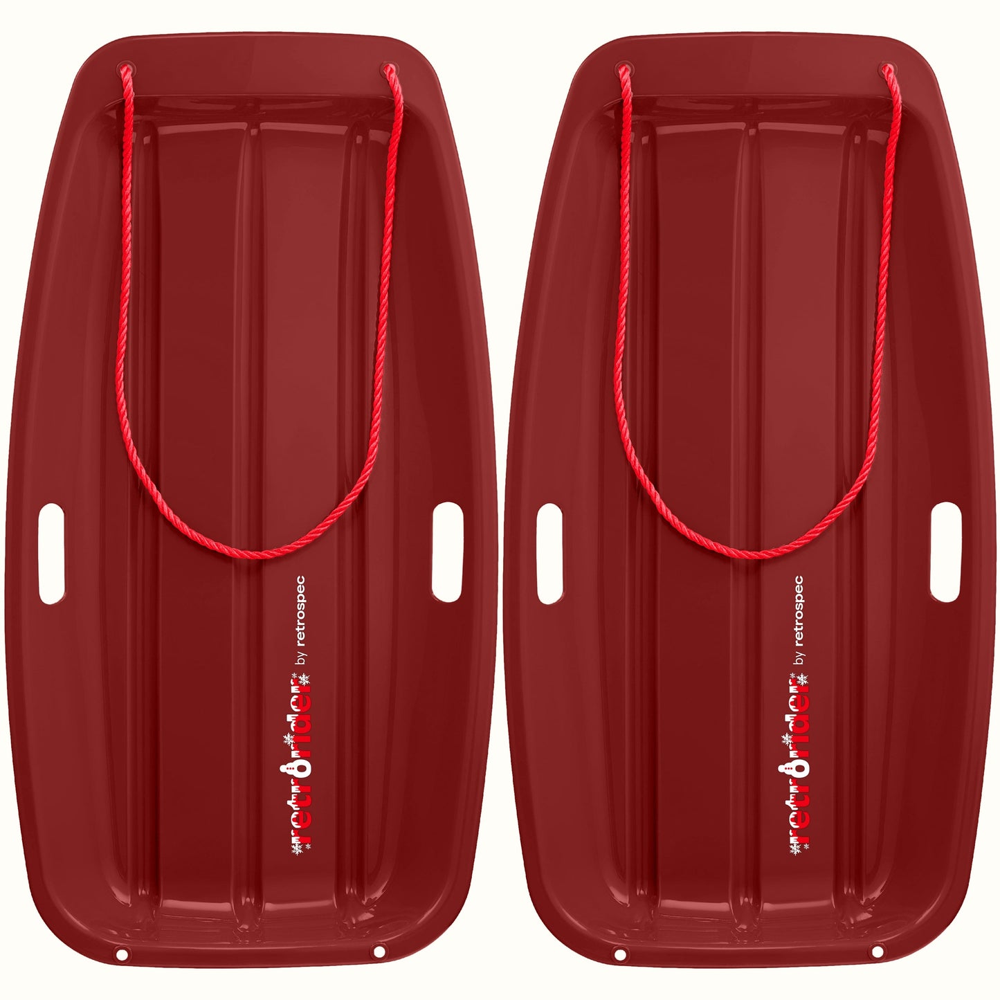 Retrorider Toboggan Snow Sled - 35”/48” | Retrospec