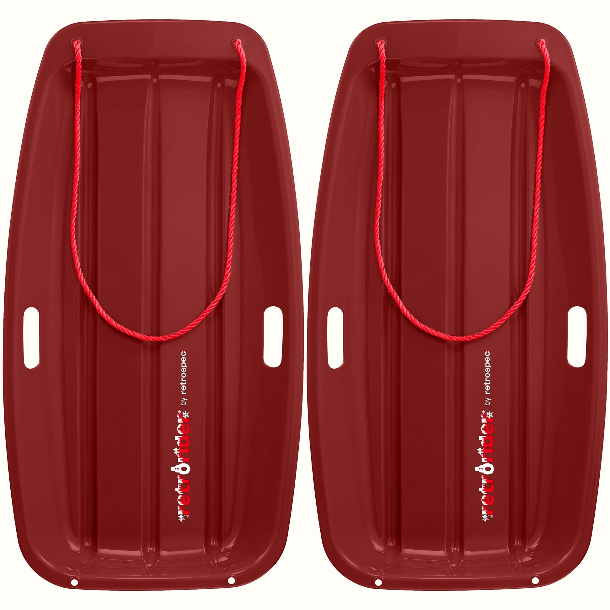 Retrorider Toboggan Snow Sled - 35”/48” | Retrospec