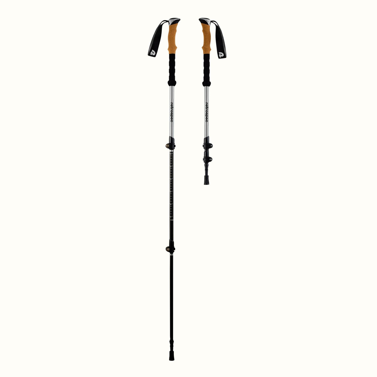 Solstice Aluminum Hiking Poles | Retrospec