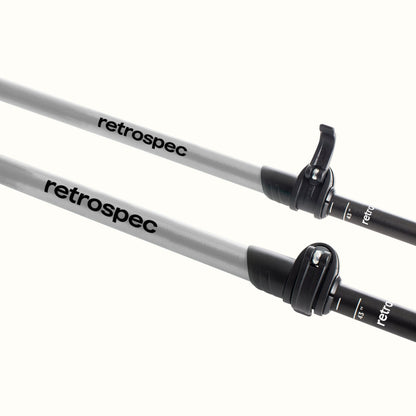 Solstice Aluminum Hiking Poles | Retrospec