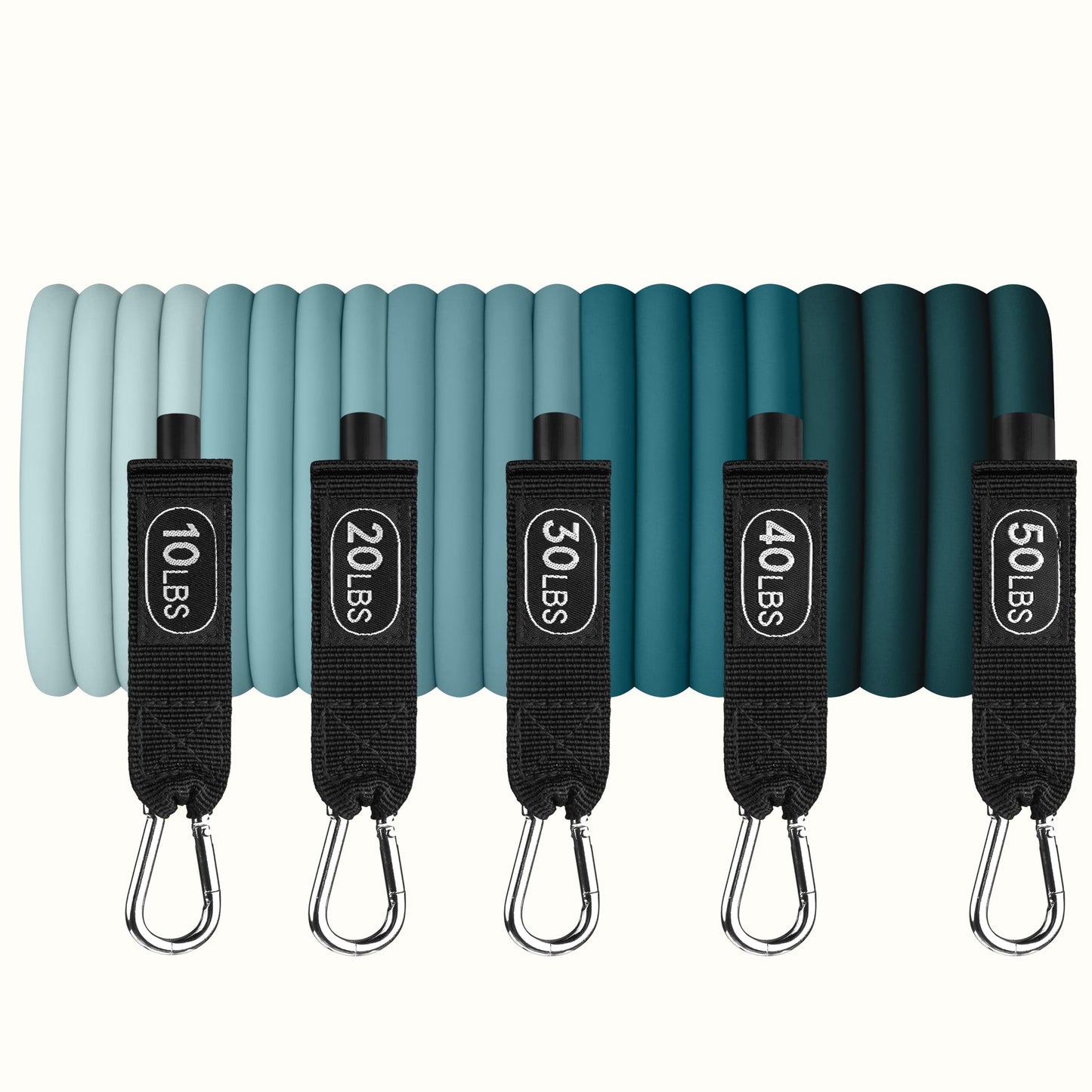 Train Resistance Bands (5 Band Set) | Retrospec