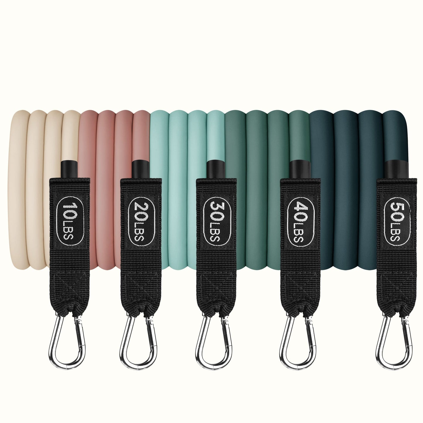 Train Resistance Bands (5 Band Set) | Retrospec