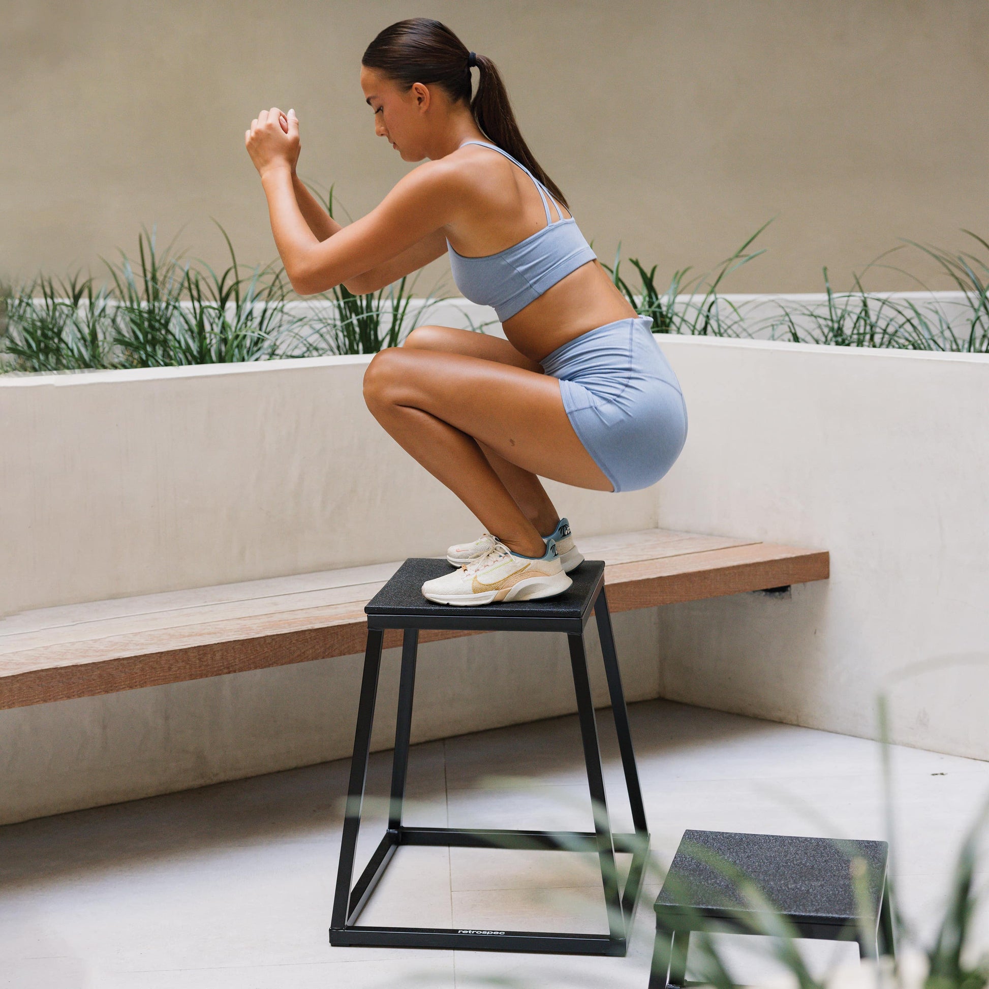 Leap Platform Plyo Box | Retrospec