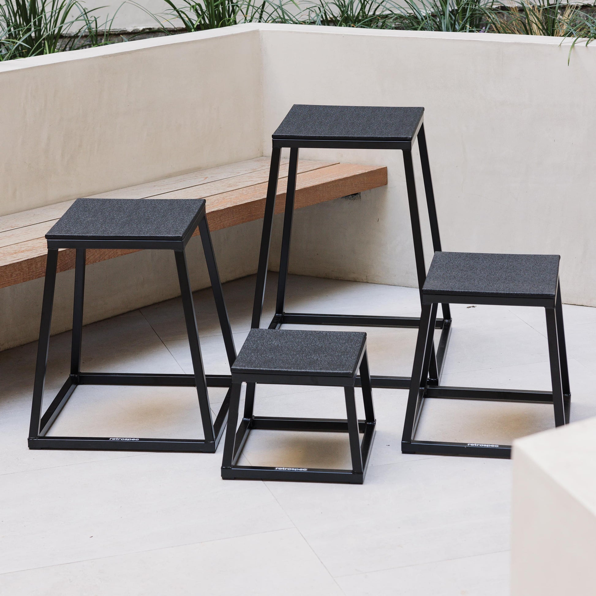Leap Platform Plyo Box | Retrospec