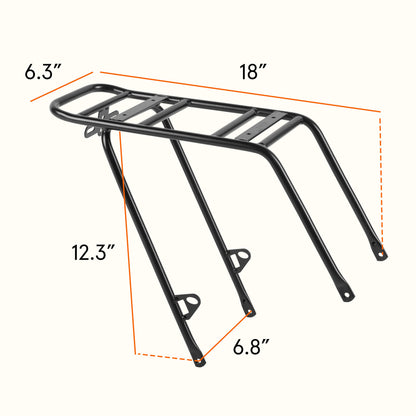Haul Lite Electric Bike Rear Rack | Retrospec