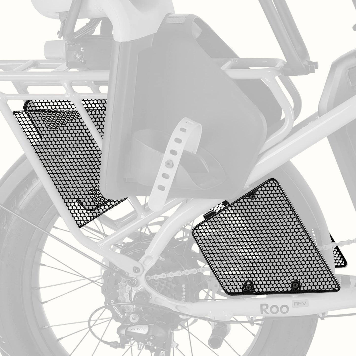 Roo Rev Rear Wheel Guard Set | Retrospec