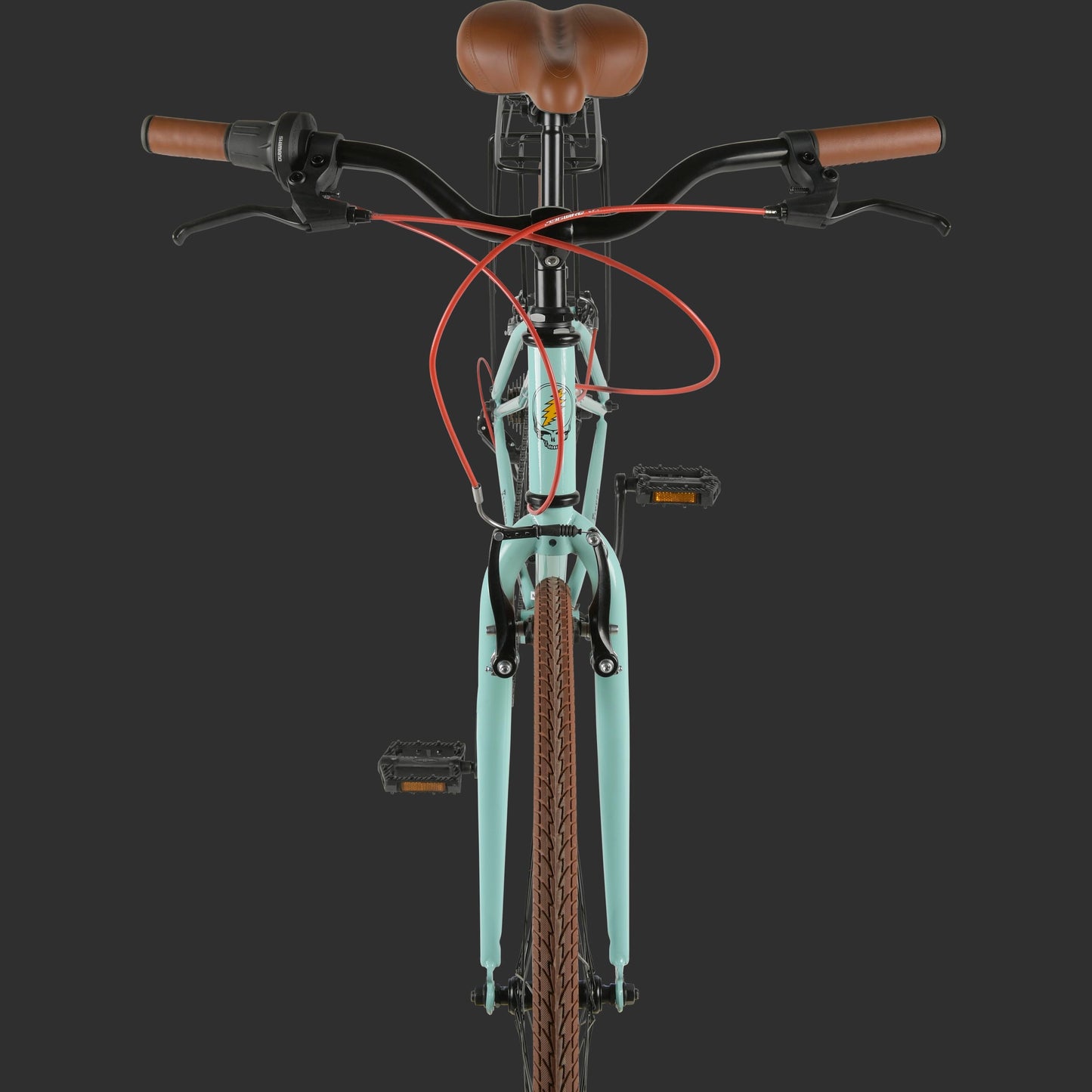 Grateful Dead Kinney Mixte City Bike - 7 Speed | Retrospec