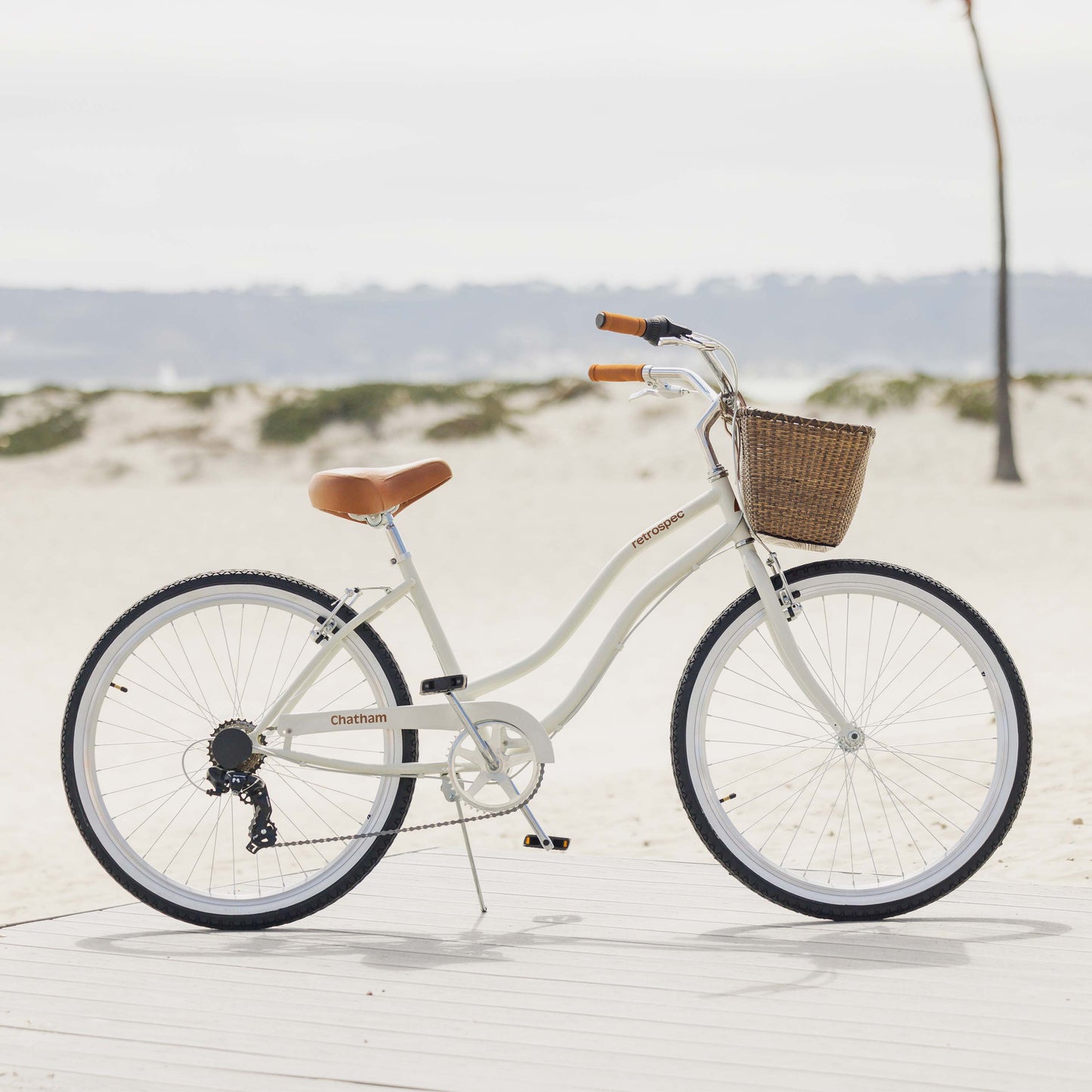 Chatham Beach Cruiser Bike - Step Through 7 Speed | Retrospec