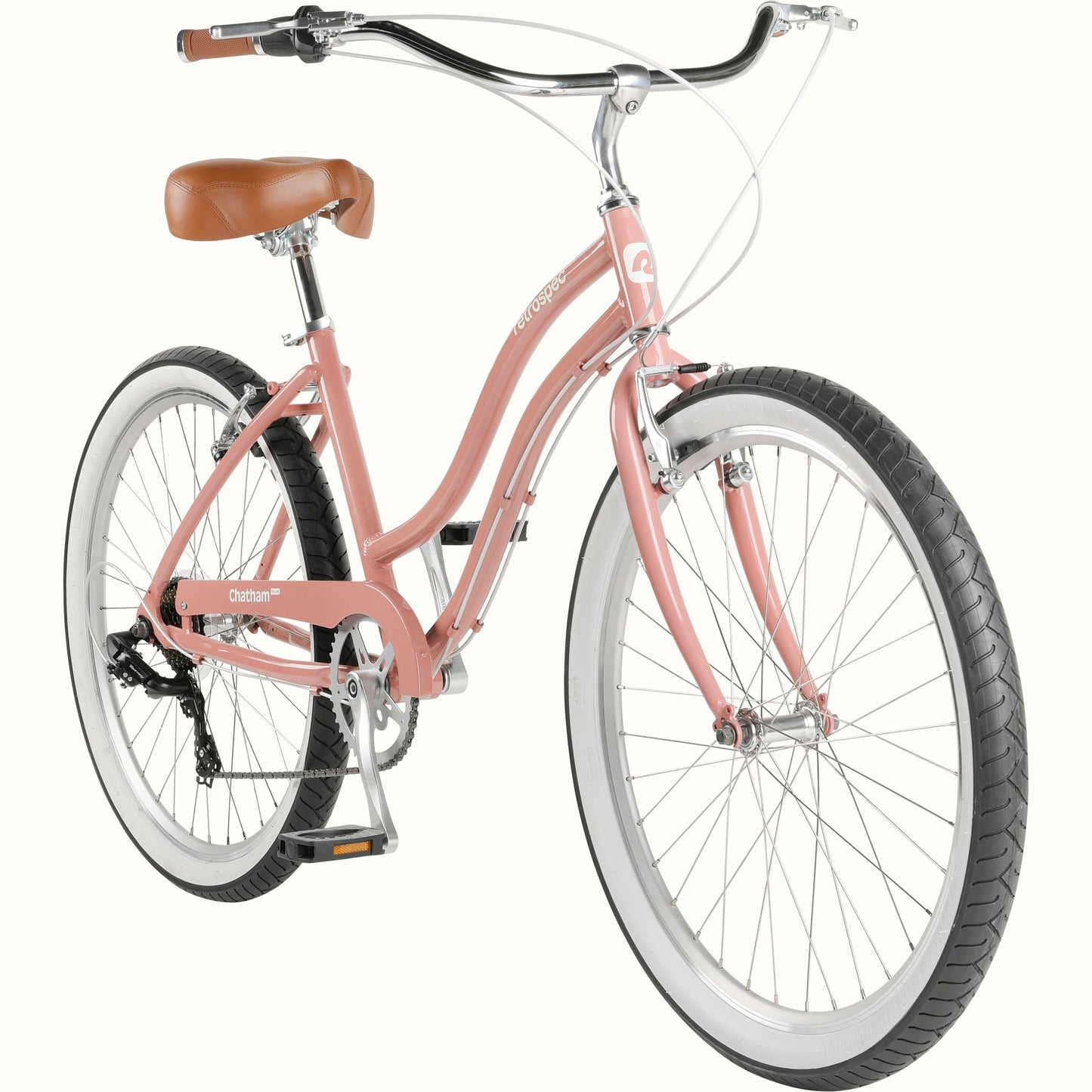 Chatham Plus Aluminum Beach Cruiser Bike - Step Through 7 Speed | Retrospec