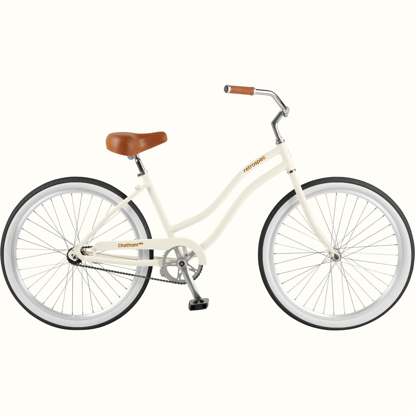 Chatham Plus Aluminum Beach Cruiser Bike - Step Through Single Speed | Retrospec