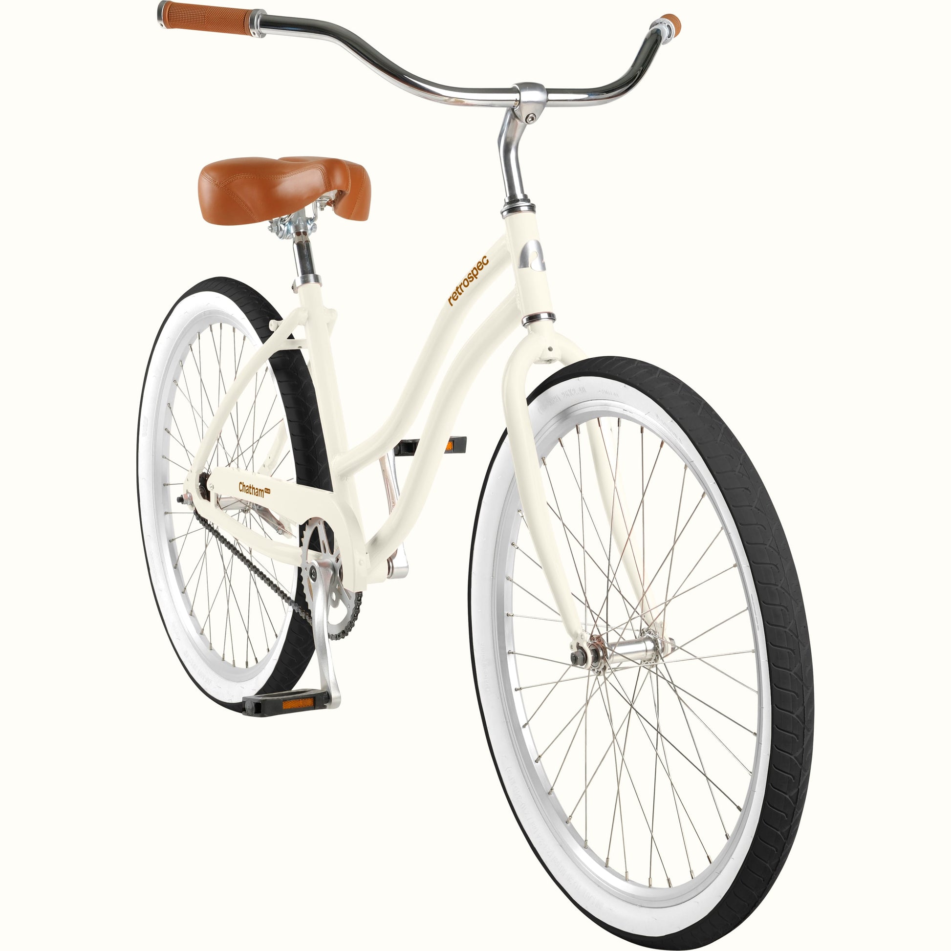 Chatham Plus Aluminum Beach Cruiser Bike - Step Through Single Speed | Retrospec