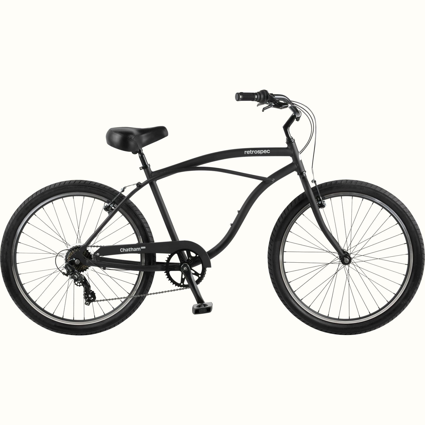 Chatham Plus Aluminum Beach Cruiser Bike - 7 Speed | Retrospec