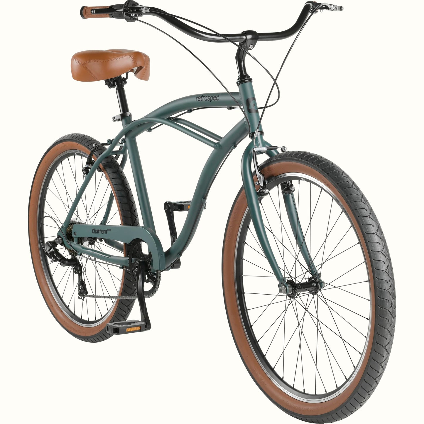 Chatham Plus Aluminum Beach Cruiser Bike - 7 Speed | Retrospec