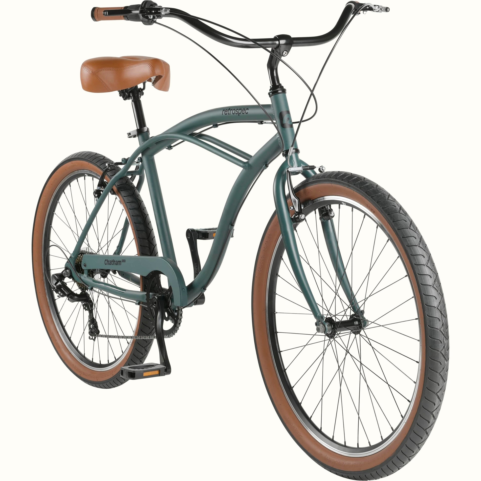 Chatham Plus Aluminum Beach Cruiser Bike - 7 Speed | Retrospec