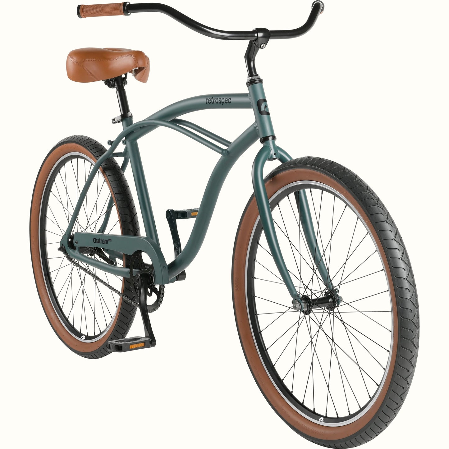 Chatham Plus Aluminum Beach Cruiser Bike - Single Speed | Retrospec