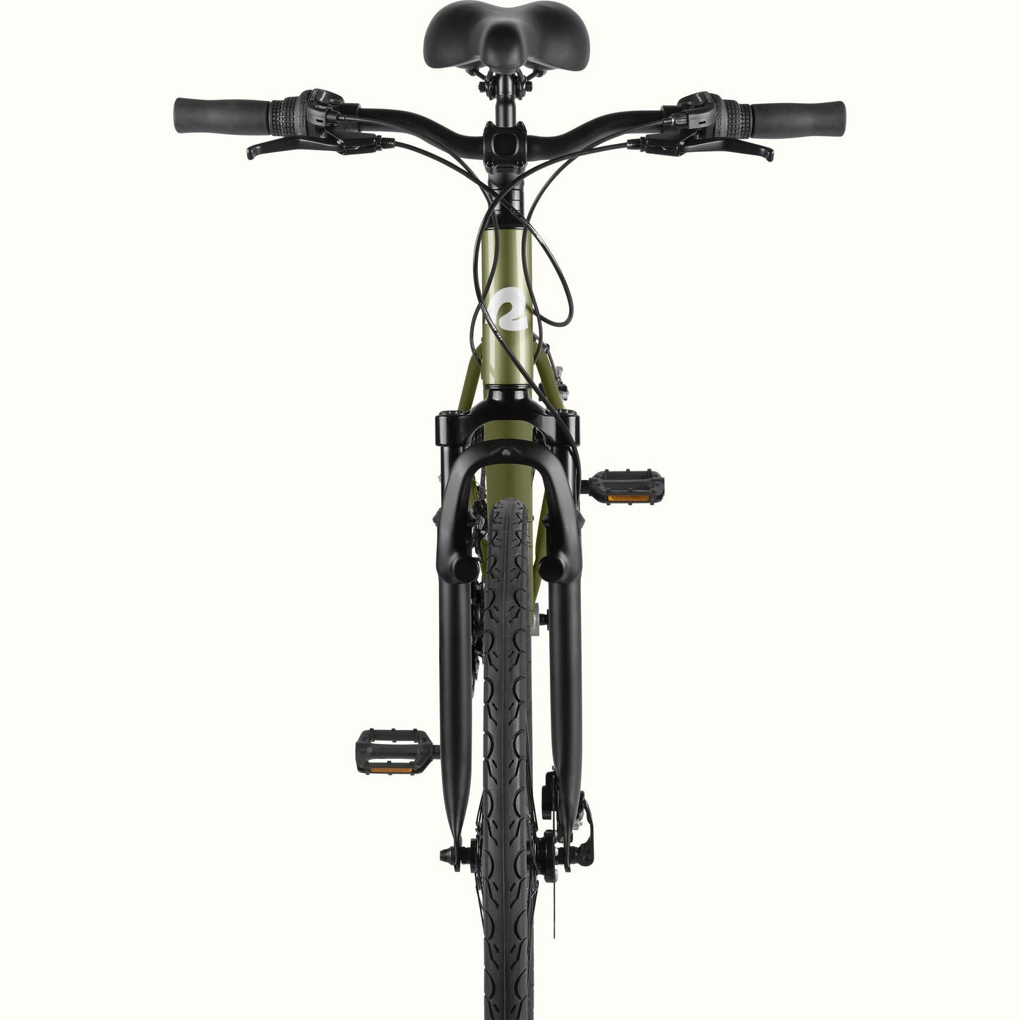 Barron Plus Comfort Hybrid Bike - 21 Speed | Retrospec