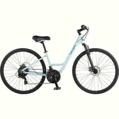 Barron Plus Comfort Hybrid Bike - 21 Speed - Step Through | Retrospec