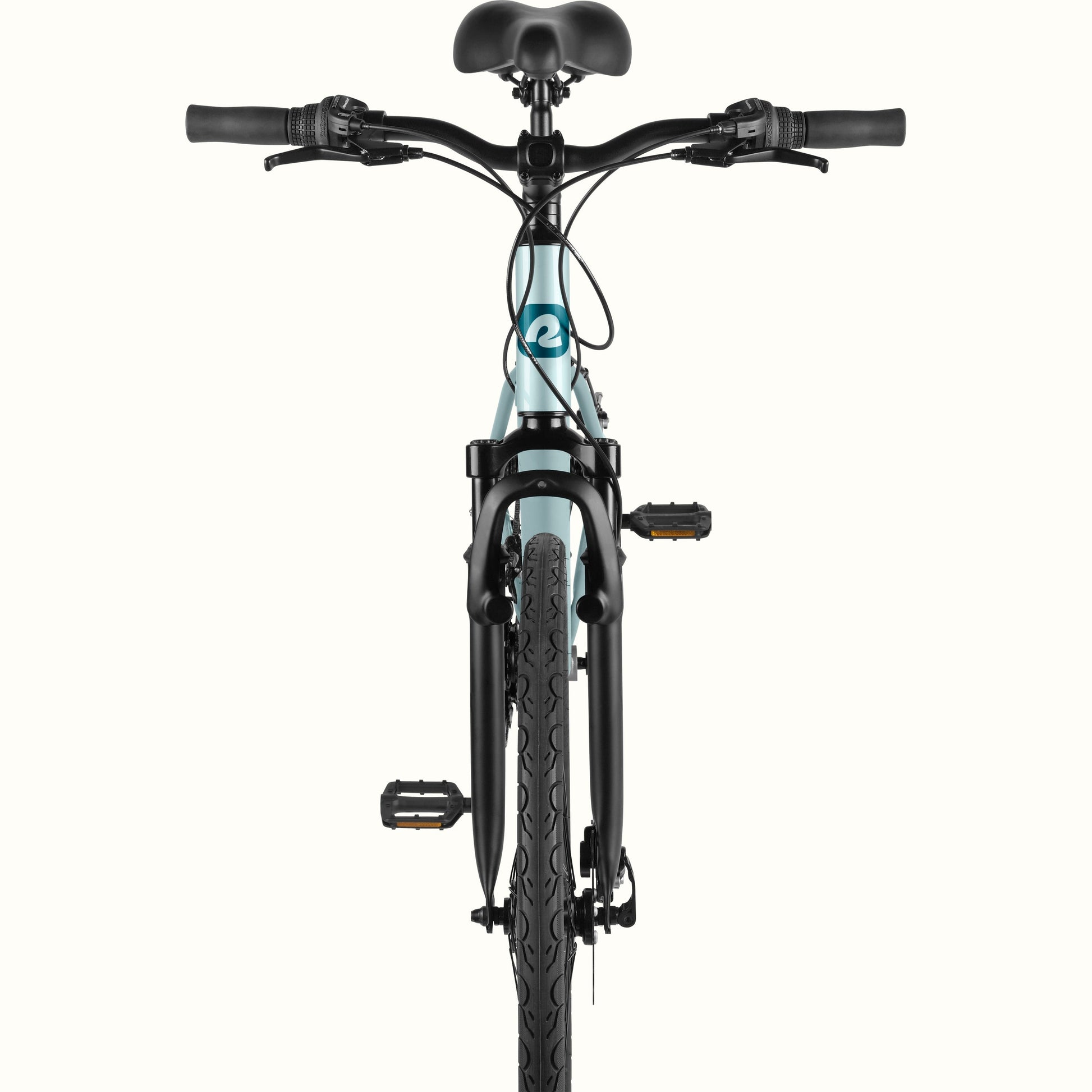 Barron Plus Comfort Hybrid Bike - 21 Speed - Step Through | Retrospec